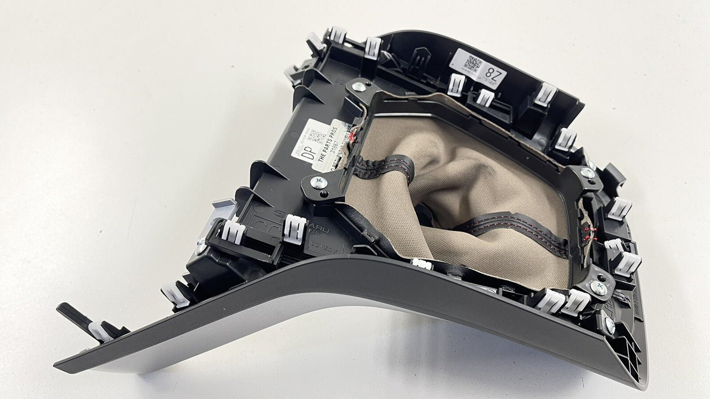 22-23 SUBARU BRZ CENTER CONSOLE MANUAL SHIFT BOOT TRIM COVER 92121CC010 OEM