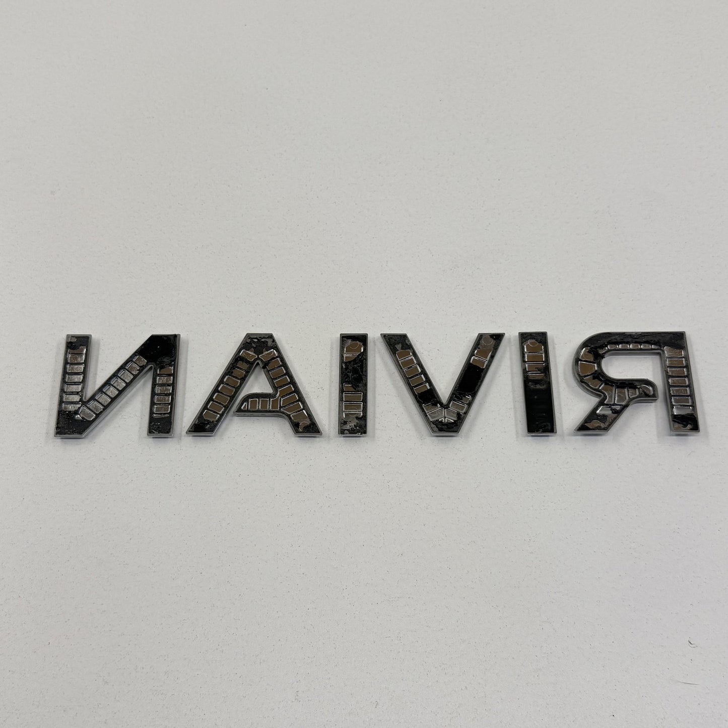 2022-2024 Rivian R1S Adventure Quad Motor Emblem Badge Logo Nameplate OEM
