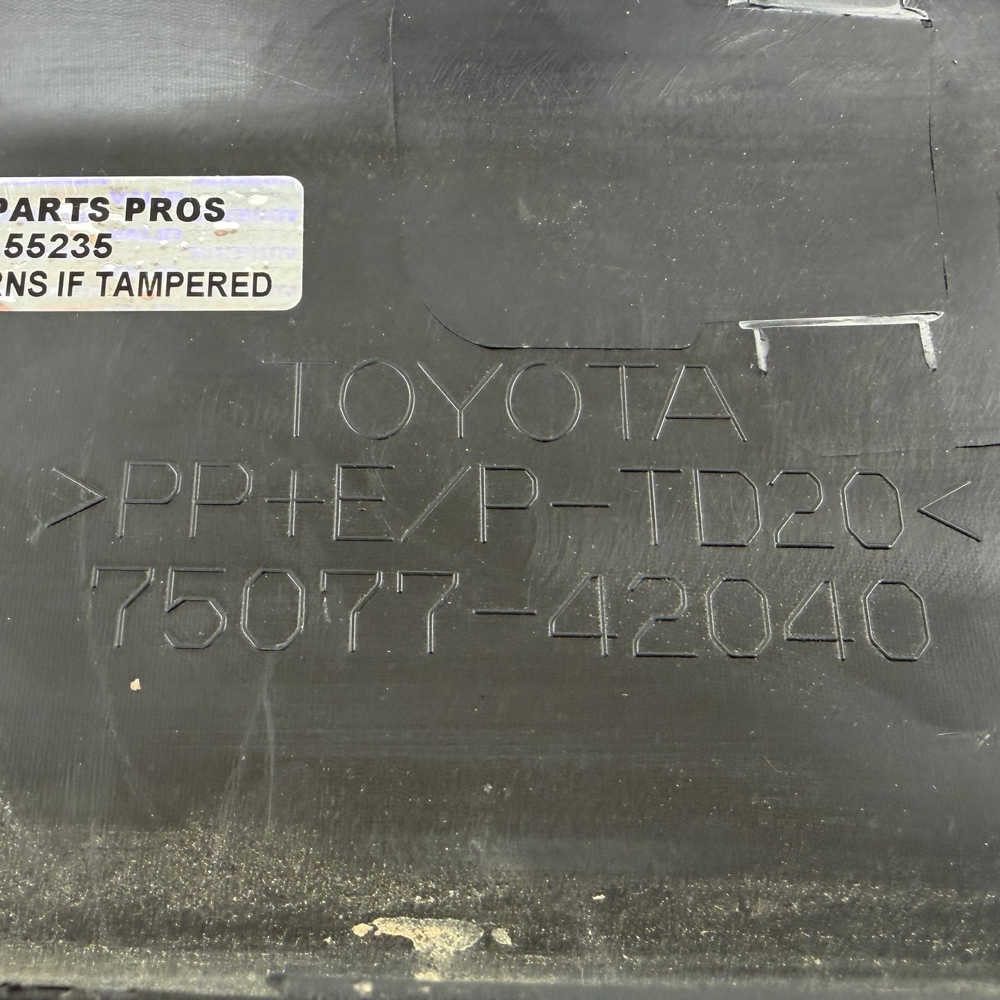2019-2025 Toyota RAV4 Passenger Right Rear Door Lower Molding 75077-42040 OEM