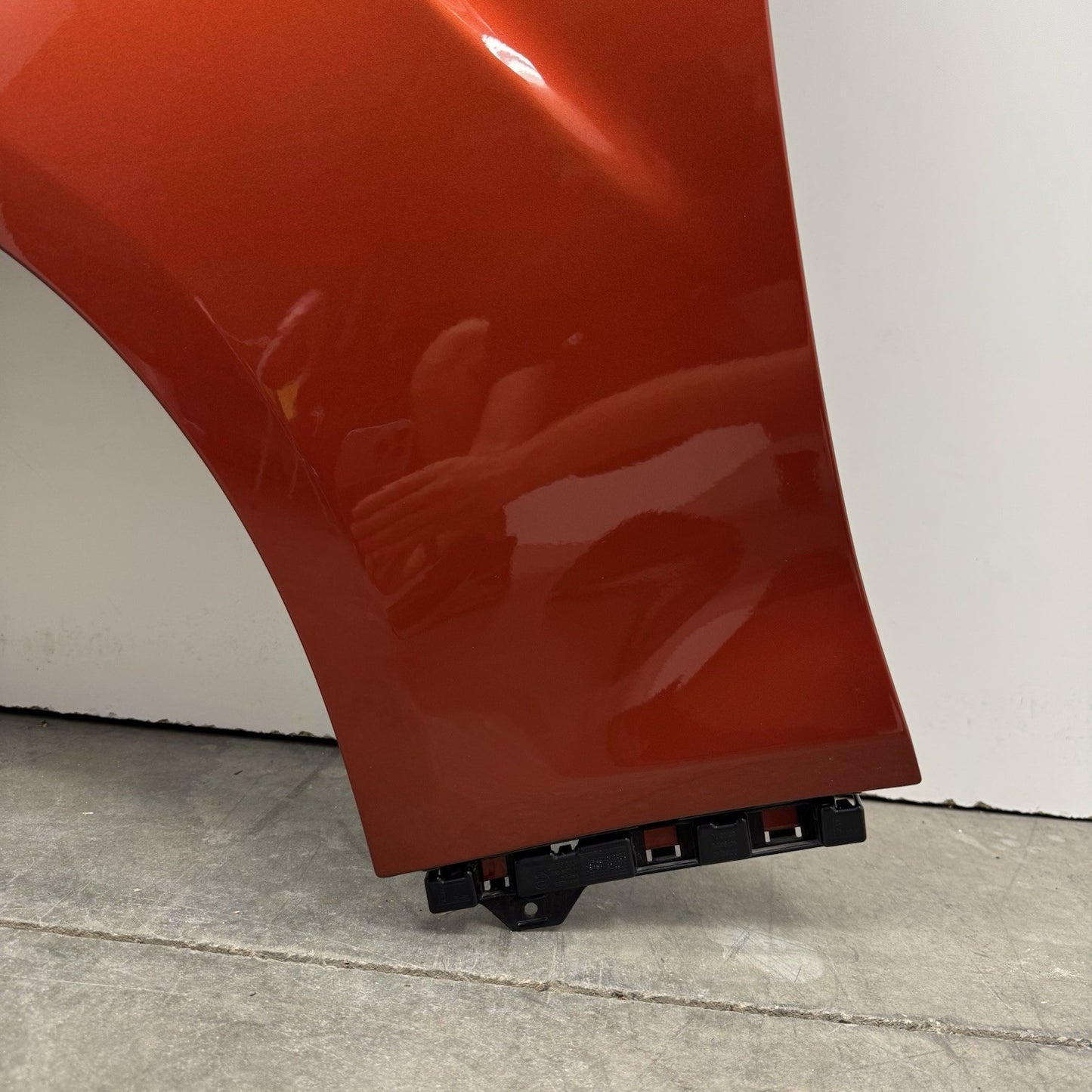 16-21 BMW M2 F87 Driver Left Front Fender Panel W/ Emblem Sunset Orange OEM