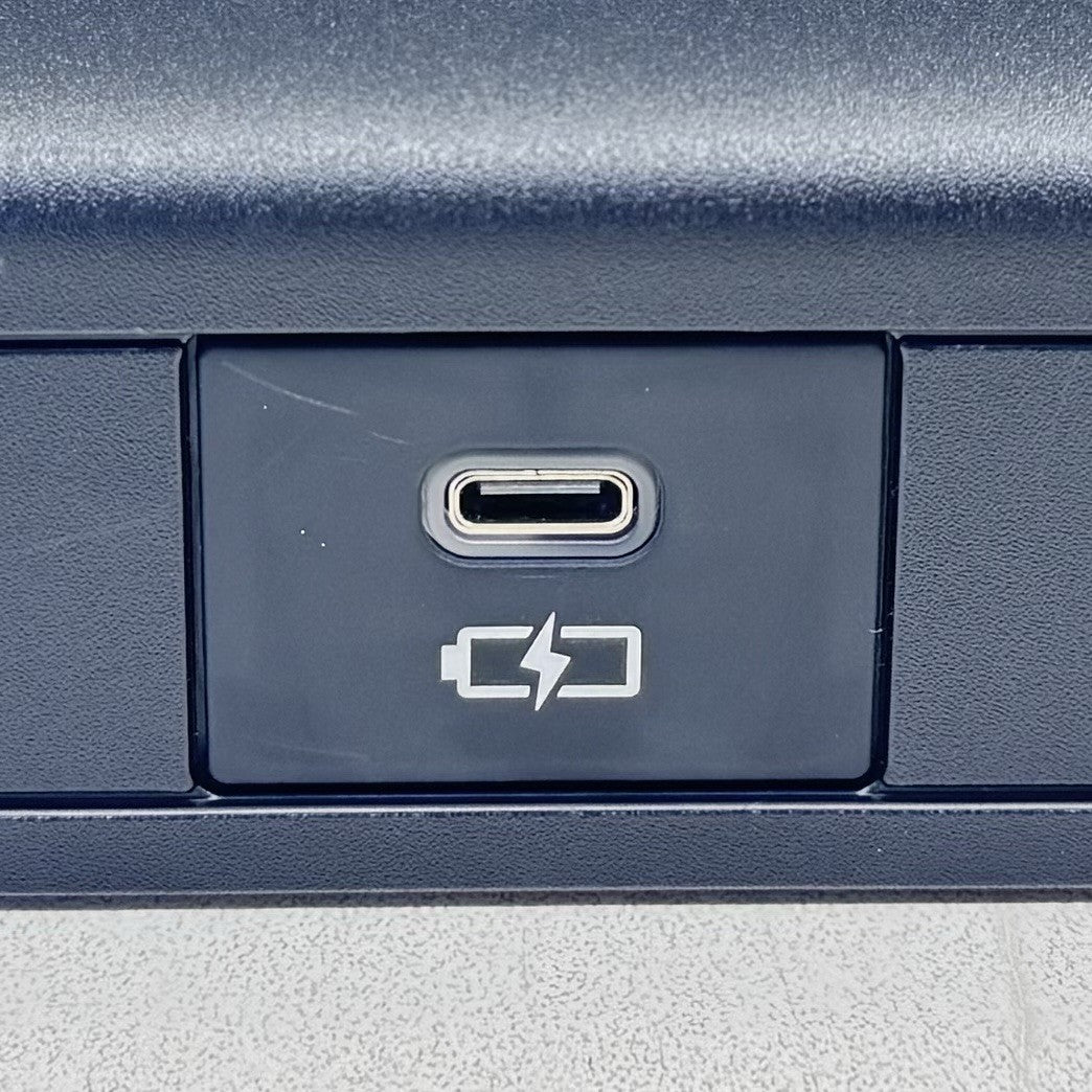 23-25 TOYOTA PRIUS CENTER CONSOLE DUAL INPUT TYPE C CHARGING PORT WITH TRIM OEM