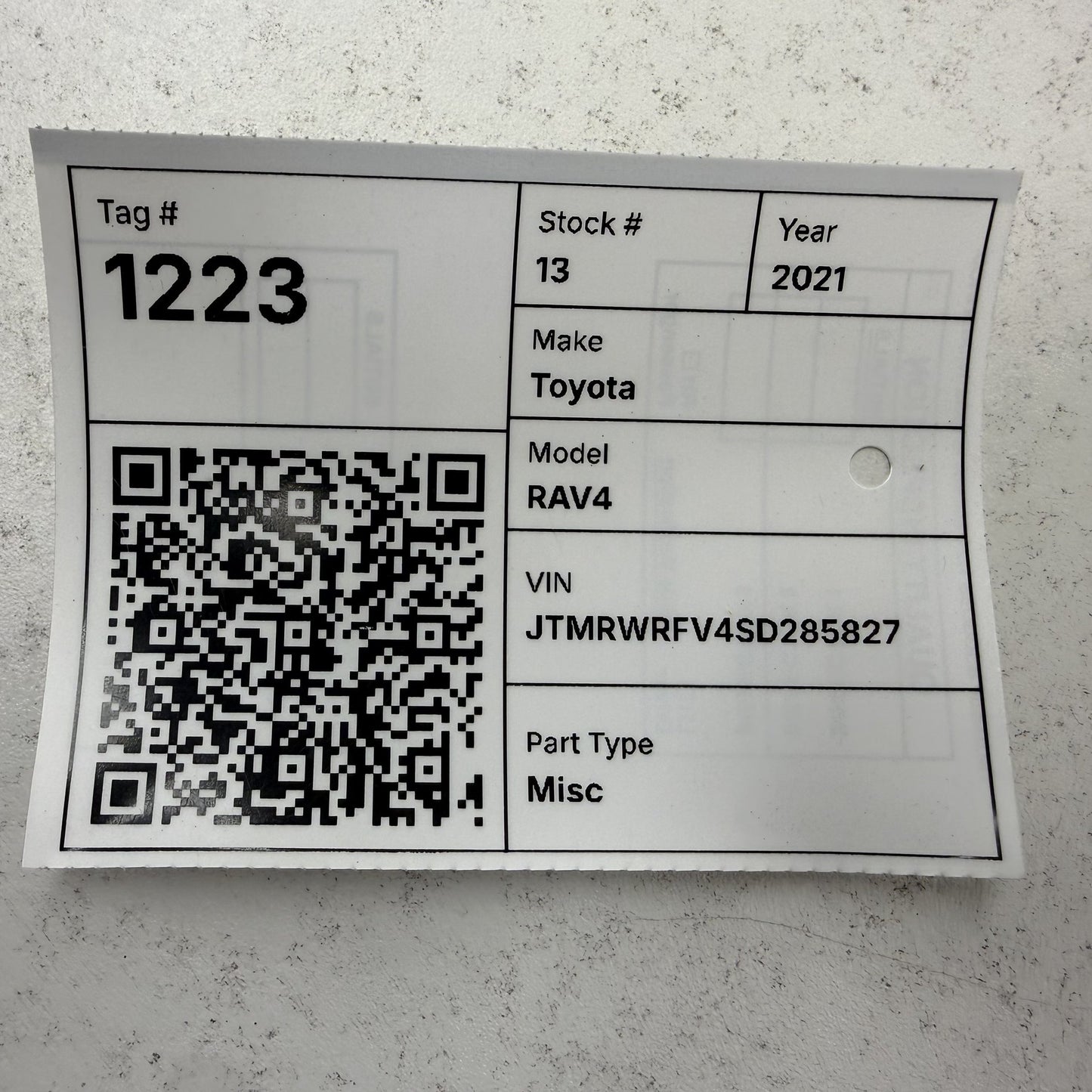 2019-2025 Toyota RAV4 Transmission Gear Shift Position Indicator 35978-0R020 OEM