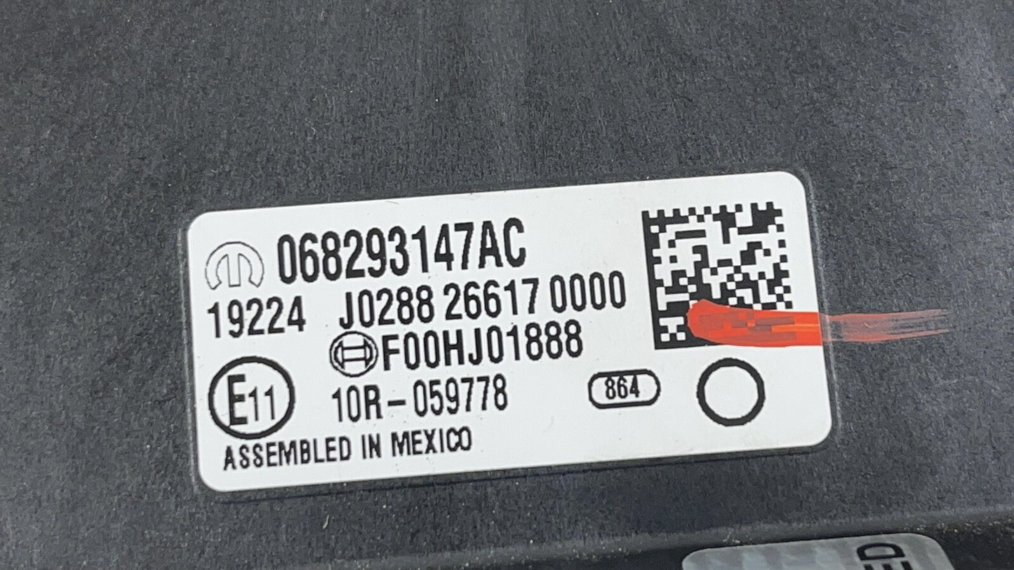 14-23 MASERATI QUATTROPORTE GATEWAY CONTROL MODULE 068293147AC OEM