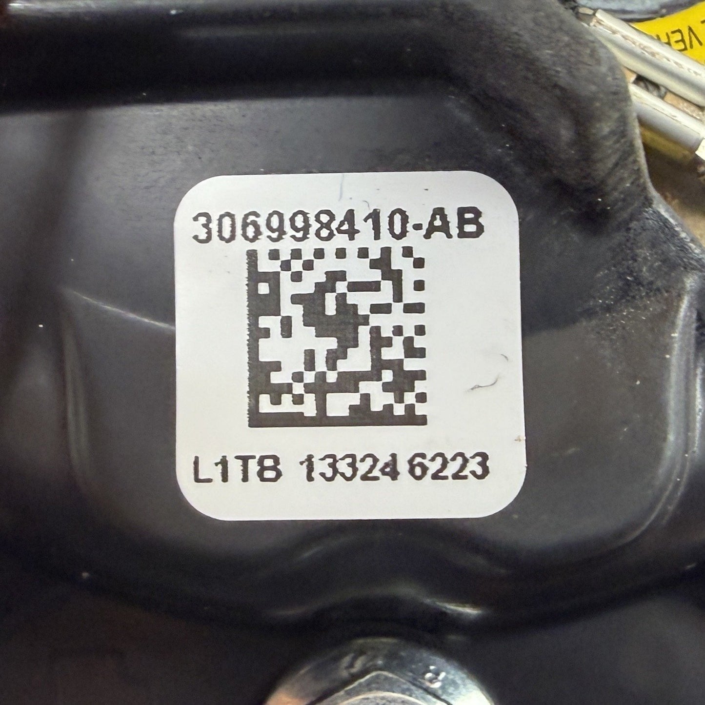 2012-2014 Mercedes-Benz C250 W204 Driver Steering Wheel Airbag Air Bag Black OEM