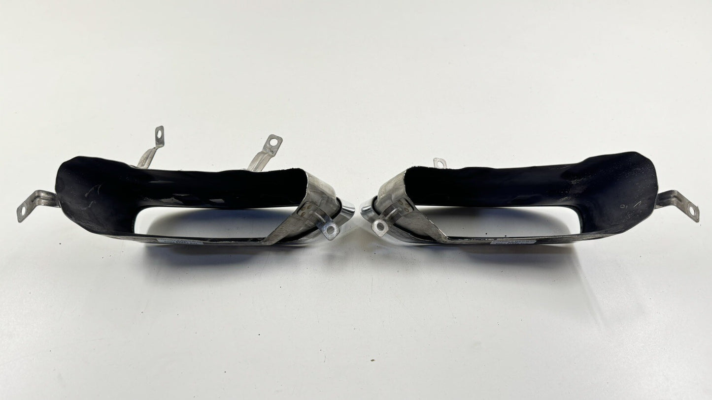 15-18 AUDI A8 S8 LEFT OR RIGHT REAR MUFFLER EXHAUST TIP OEM