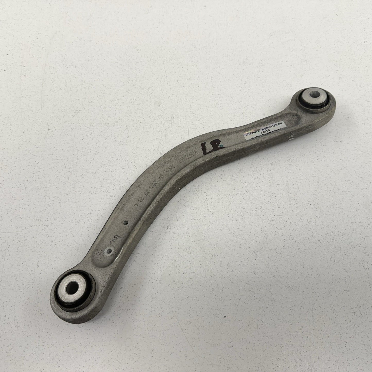 12-18 Mercedes W218 CLS550 Left Rear Knuckle W/ Control Arm Suspension Set OEM