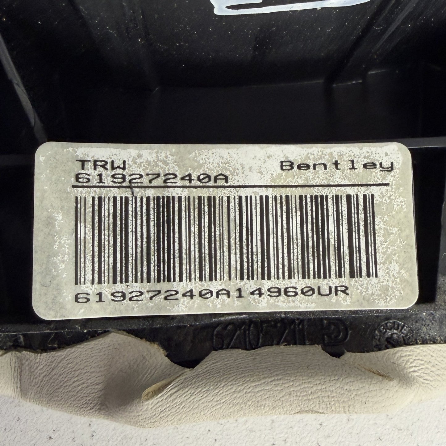 2014-2018 Bentley Flying Spur Driver Steering Wheel Airbag Air Bag OEM