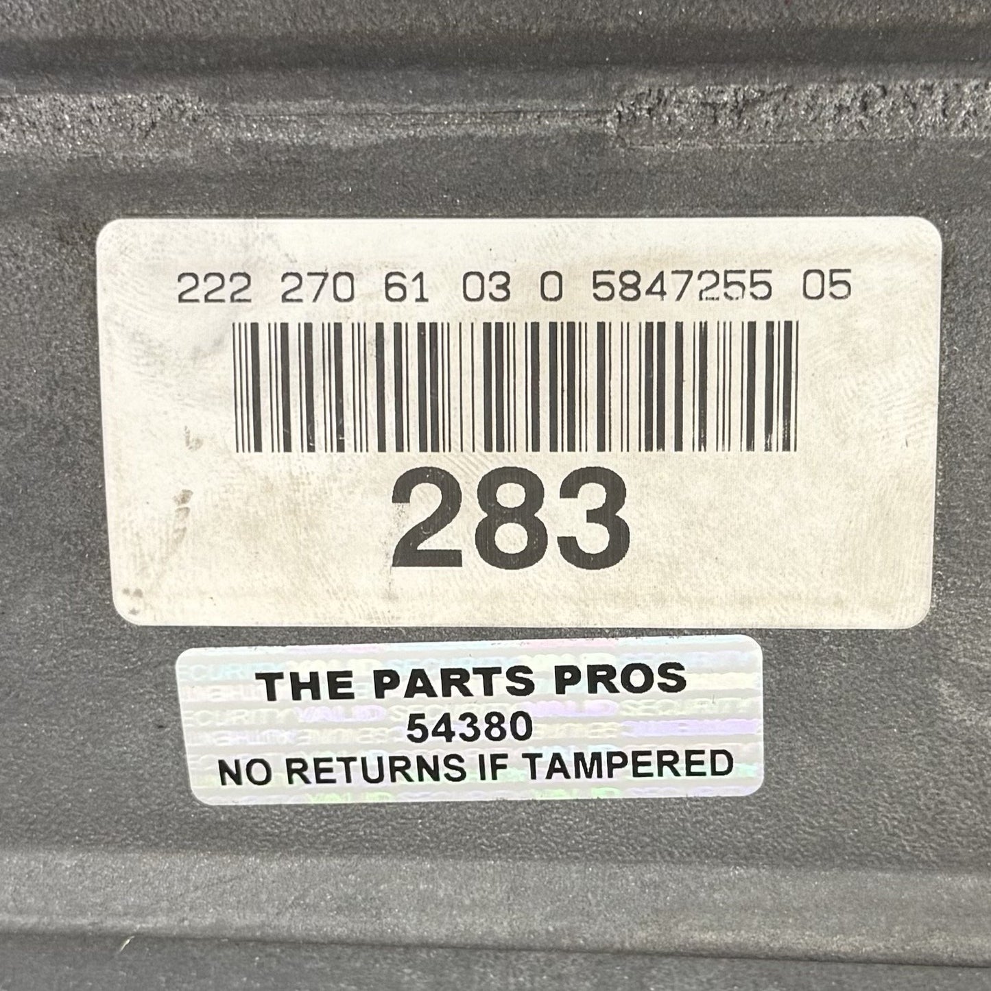 2014-2016 Mercedes S550 W222 RWD 722.9 7G Automatic Transmission Assembly OEM