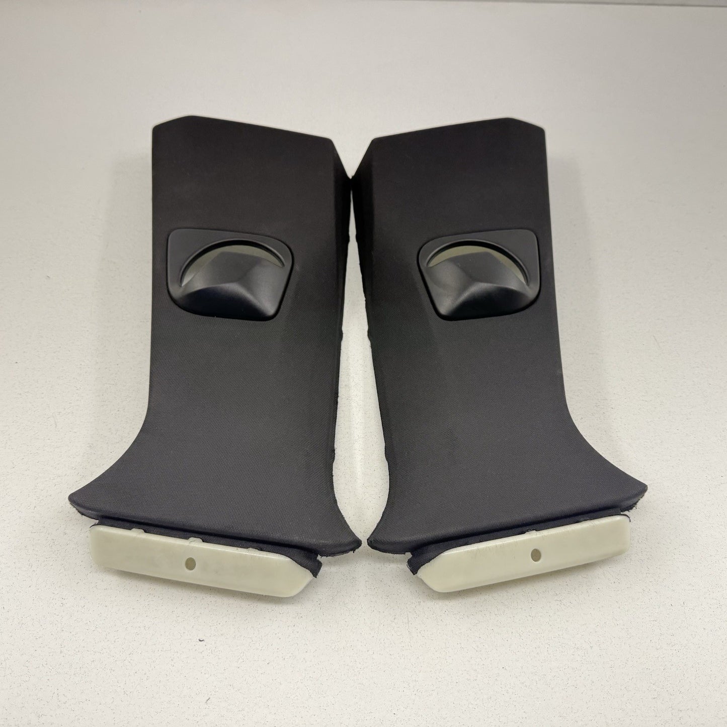 18-24 BMW G01 X3 A B Pillar Upper Interior Trim Set Left & Right Black OEM