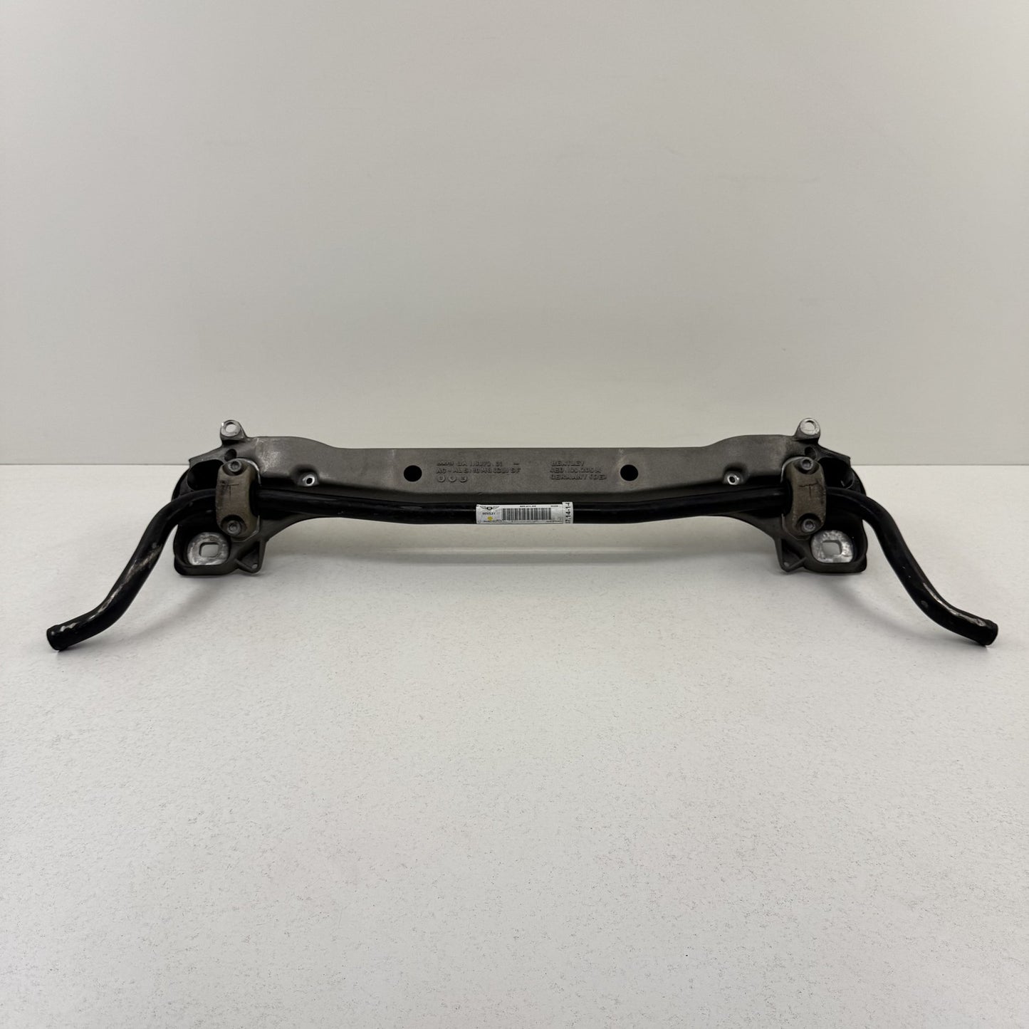 14-18 Bentley Flying Spur Front Engine Crossmember Mount Bracket W/ Sway Bar OEM