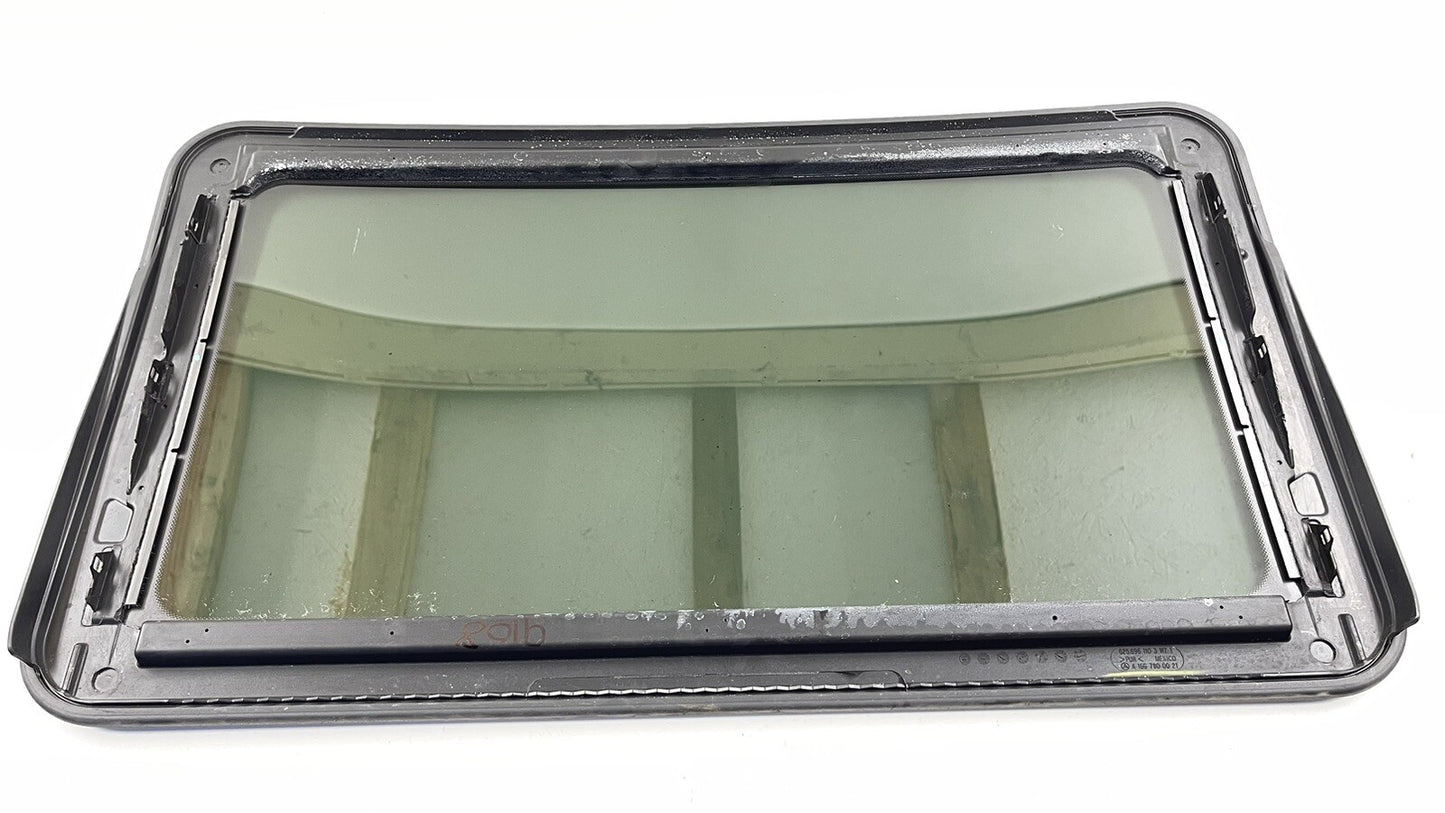 13-16 MERCEDES BENZ GL350 X166 FRONT SUNROOF SUN ROOF GLASS 1667800021 OEM