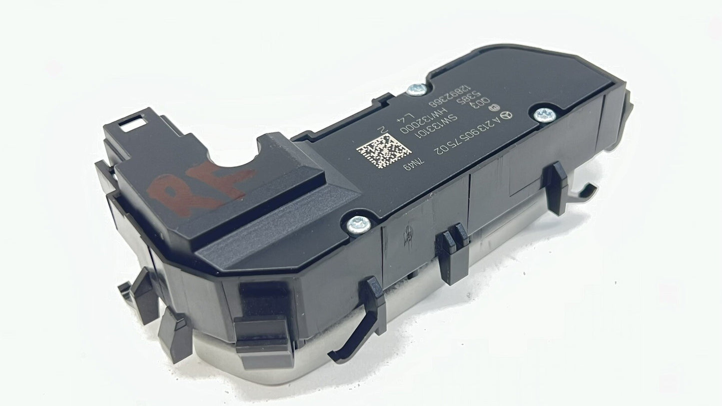 15-21 MERCEDES-BENZ C63S PASSENGER RIGHT FRONT SEAT CONTROL SWITCH OEM