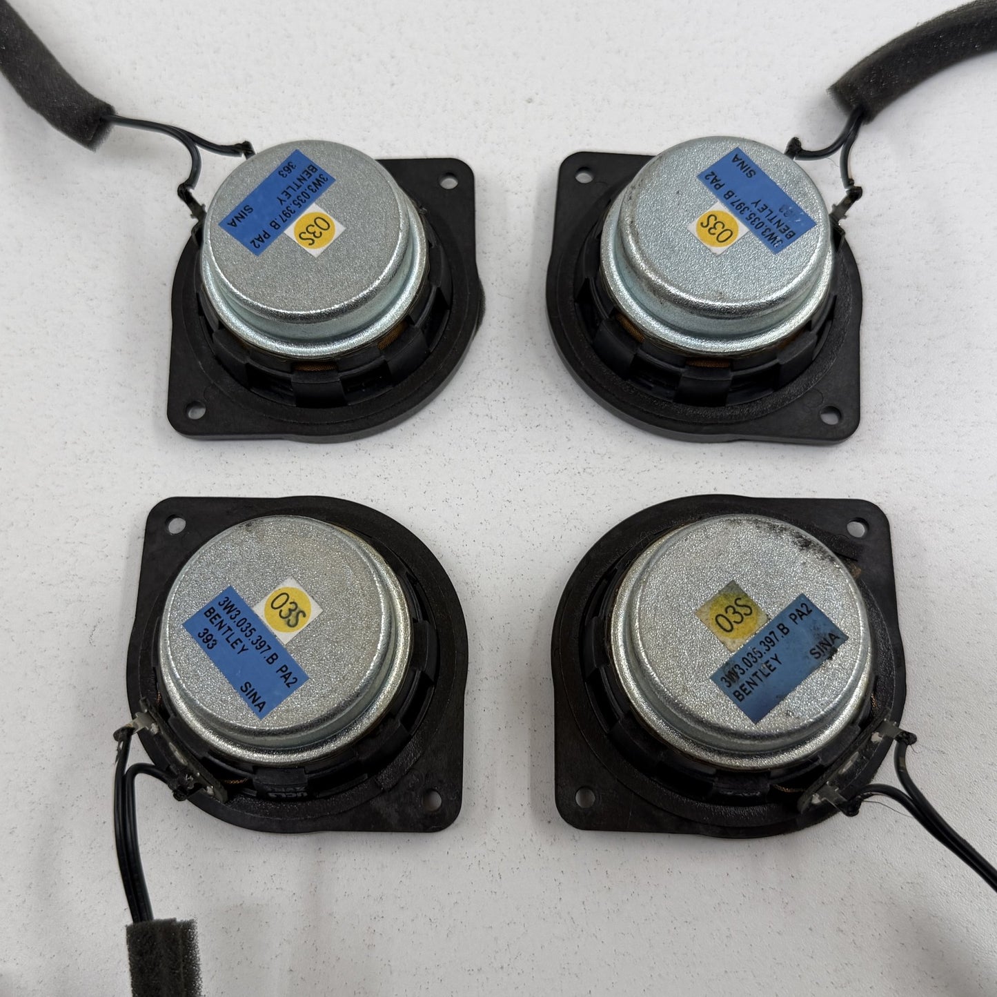 2014-2018 Bentley Flying Spur Naim Premium Sound Speaker Tweeter Set OEM