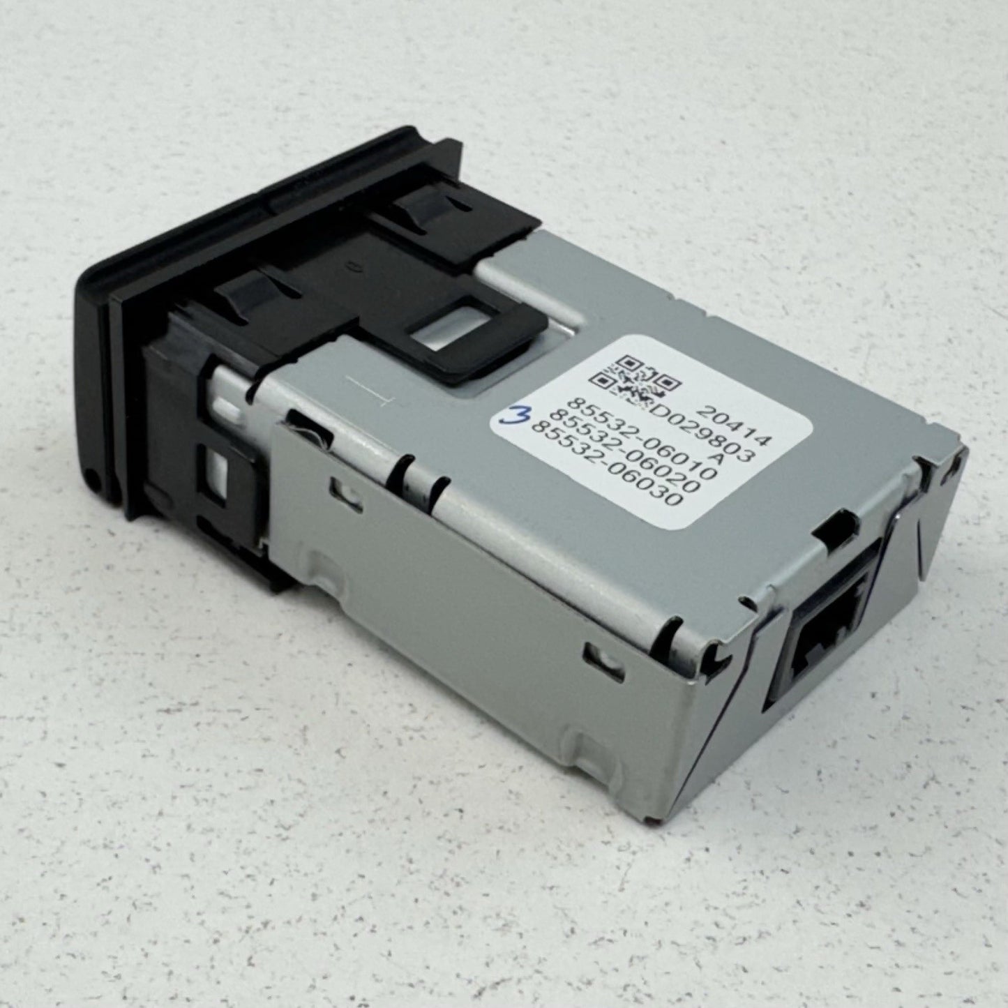 19-25 Toyota RAV4 Center Console Dual USB Power Outlet Port OEM
