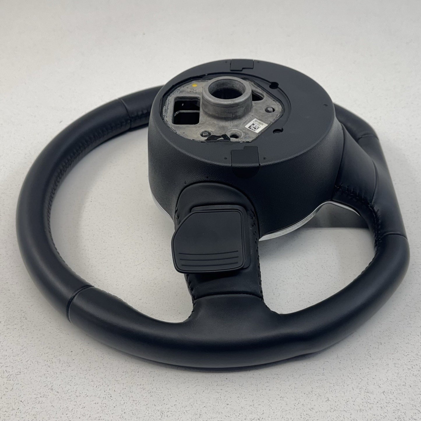 08-15 Audi TT Driver Steering Wheel Flat Bottom Leather Black 8J0419091C OEM