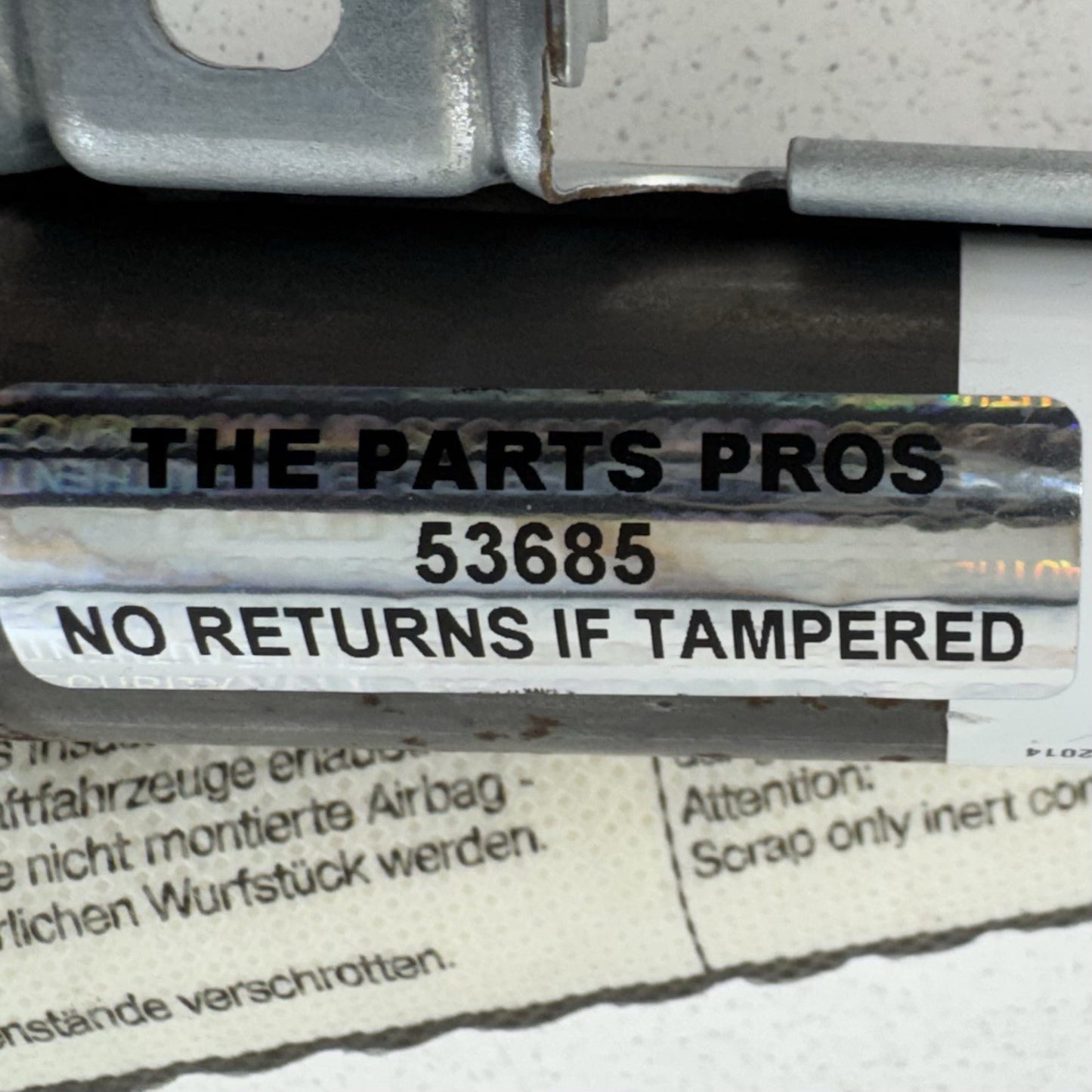 12-18 Mercedes W218 CLS550 Driver Left Curtain Roof Airbag Air Bag OEM