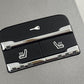 10-16 PORSCHE PANAMERA REAR CENTER CONSOLE HEATED SEAT SWITCH PANEL TRIM OEM