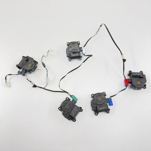 08-14 Lexus IS F HVAC Box Heater AC Flap Motor Air Mix Actuator Set OEM