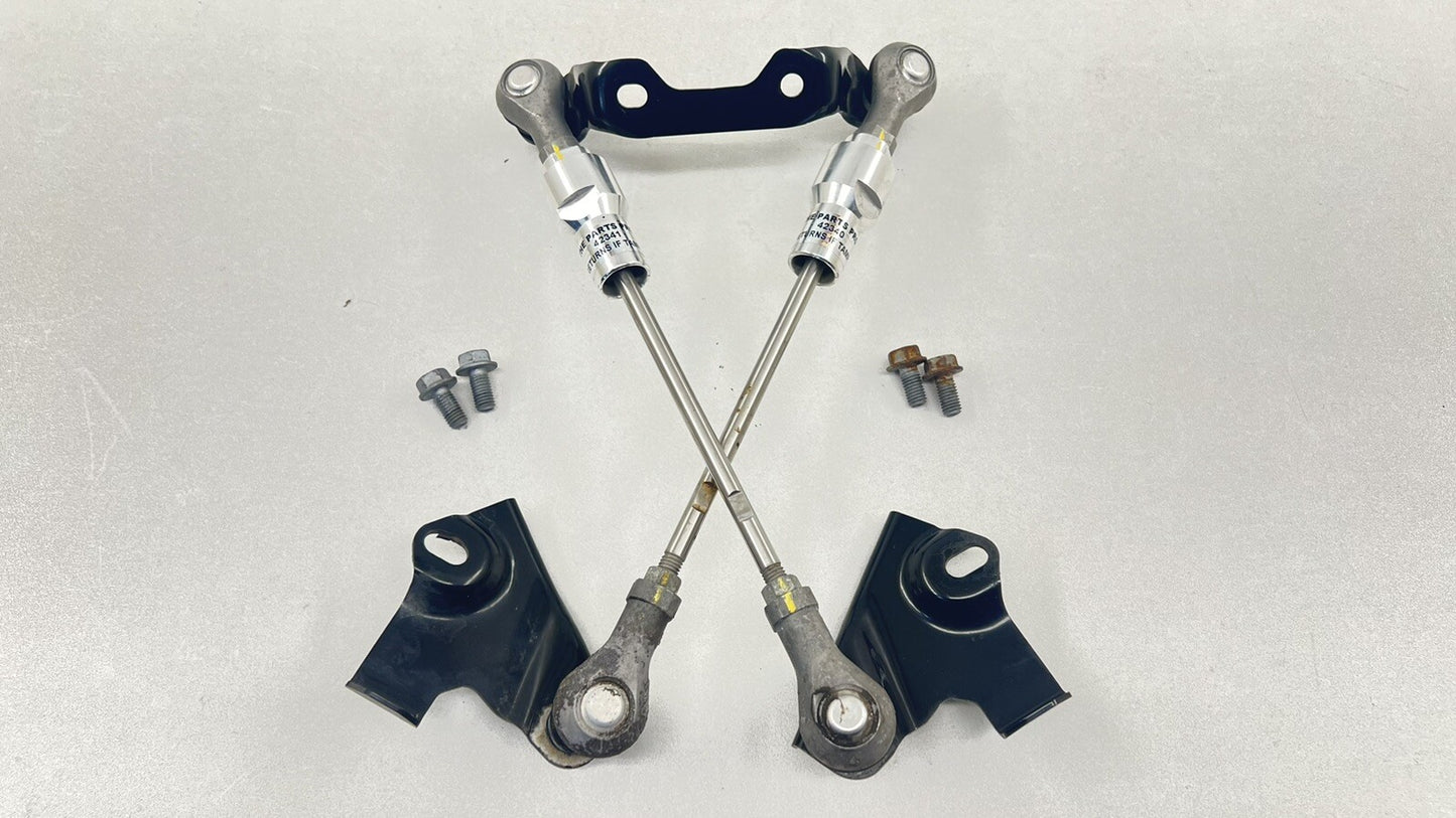2018 SUBARU BRZ TS FLEXIBLE DRAW STIFFENER FRONT SUBFRAME CHASSIS DAMPERS OEM