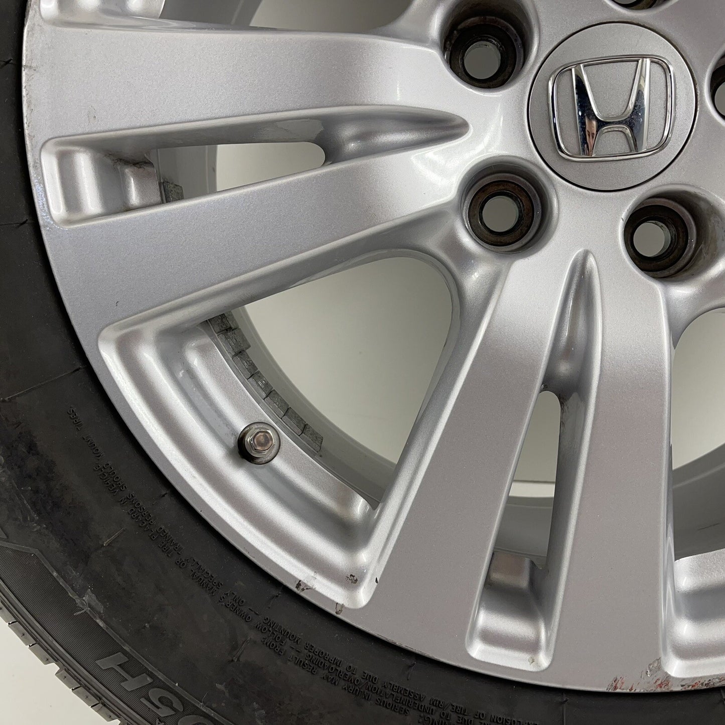 16-20 HONDA PILOT WHEEL RIM W/ TIRE 18x8 +55 OFFSET FACTORY OEM