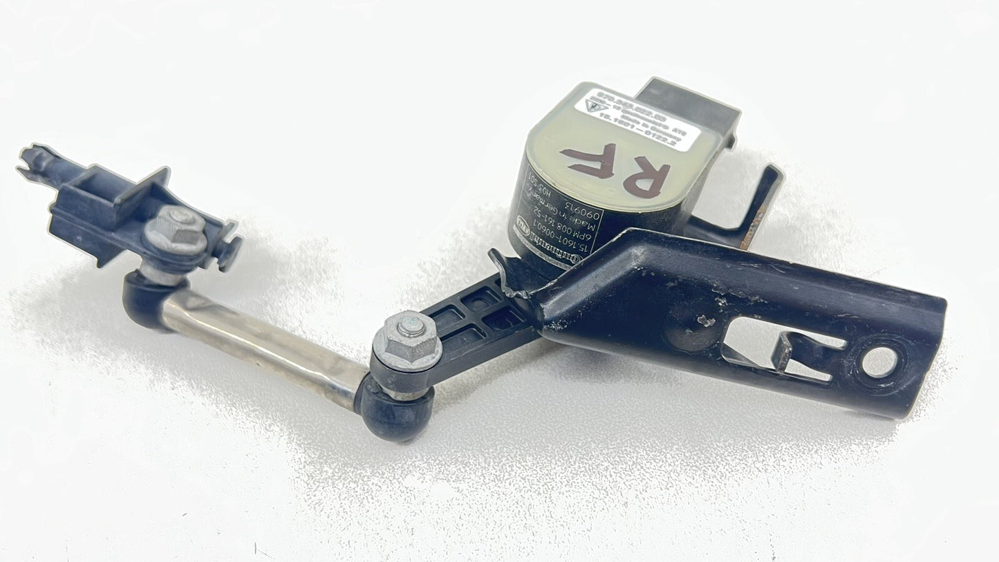 10-16 PORSCHE PANAMERA RIGHT FRONT HEADLIGHT HEIGHT SUSPENSION LEVEL SENSOR OEM