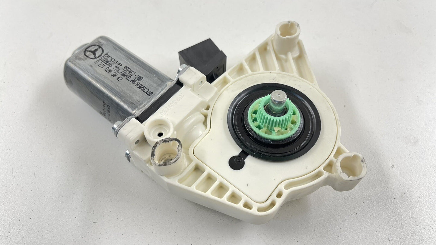 07-13 MERCEDES W221 S CLASS PASSENGER RIGHT REAR DOOR GLASS WINDOW MOTOR OEM