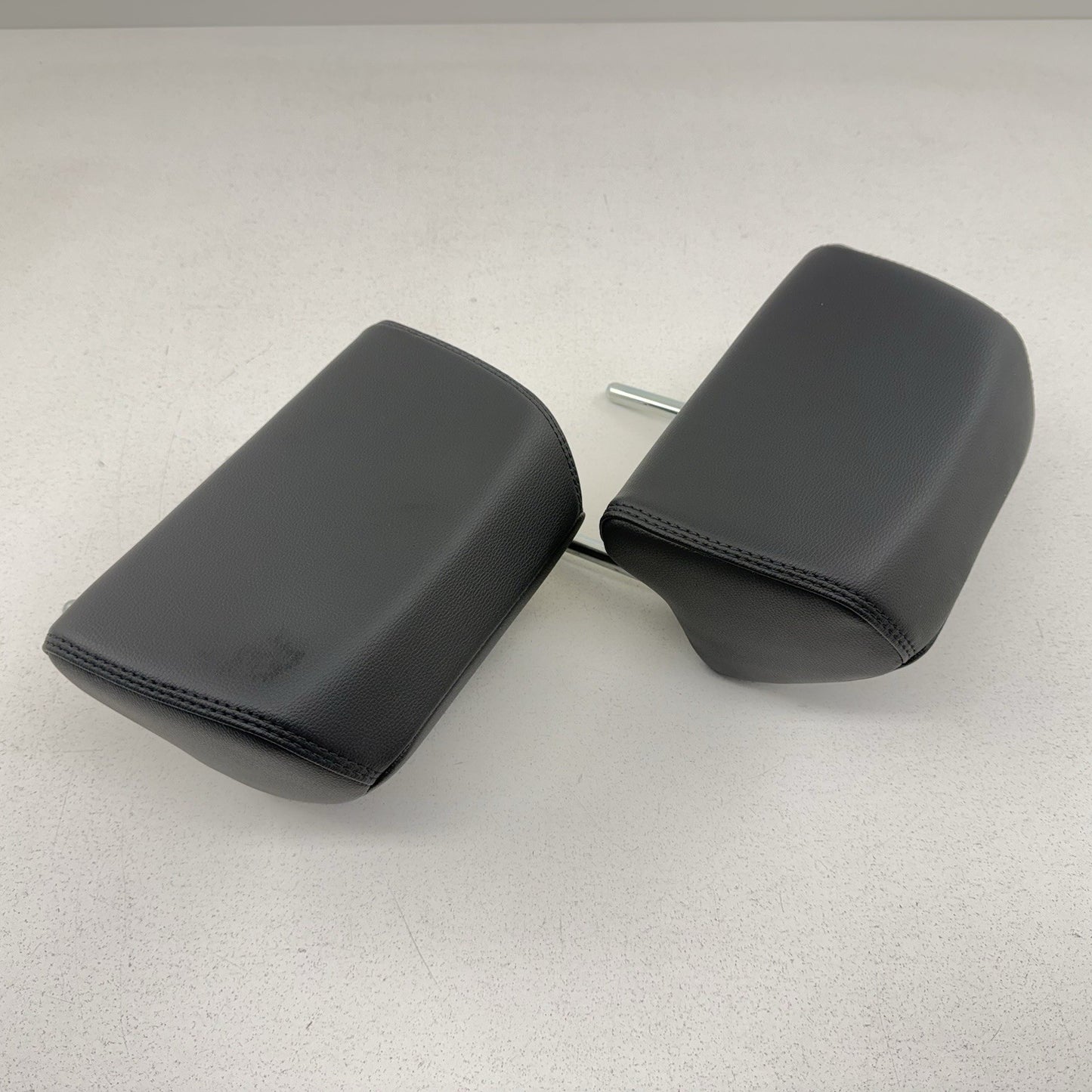 25-26 Toyota Camry Rear Seat Headrest Head Rest Pair Leather Black OEM