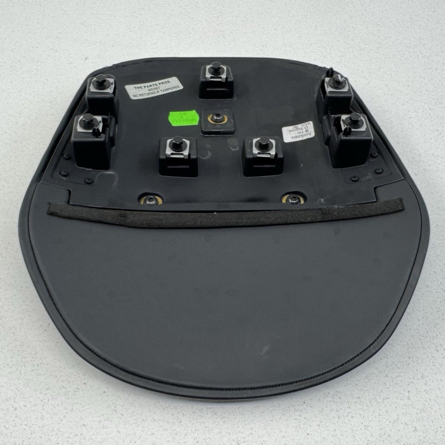 17-23 Audi R8 Dashboard Dash Instrument Cluster Cover Trim Leather Black OEM