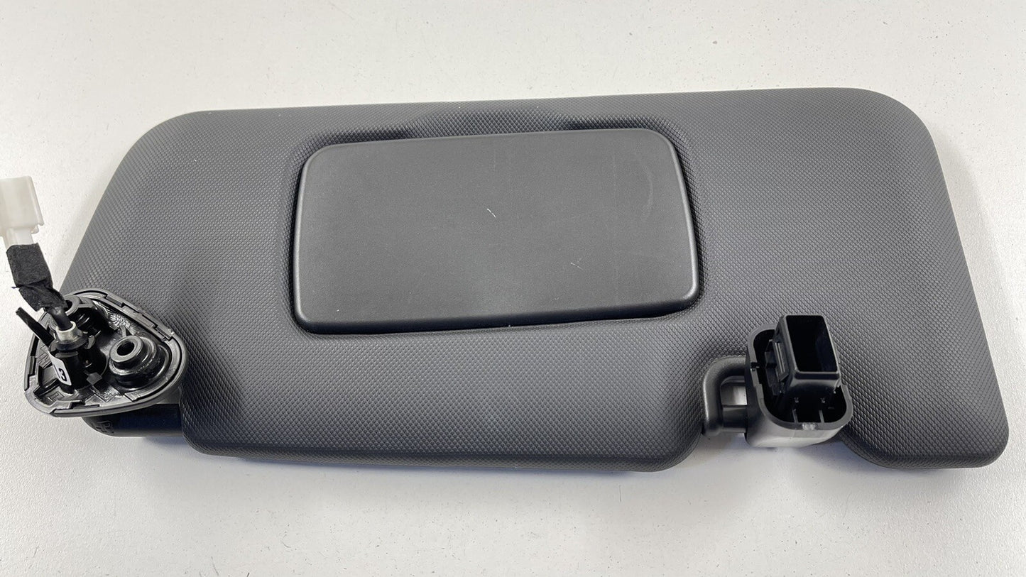 22-23 SUBARU WRX PASSENGER RIGHT FRONT SUNVISOR SUN VISOR SHADE BLACK OEM
