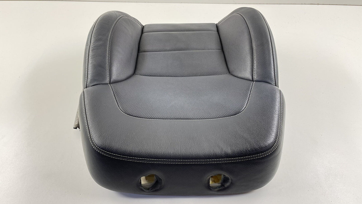 13-16 MERCEDES BENZ GL350 X166 DRIVER LEFT FRONT UPPER SEAT CUSHION COVER OEM
