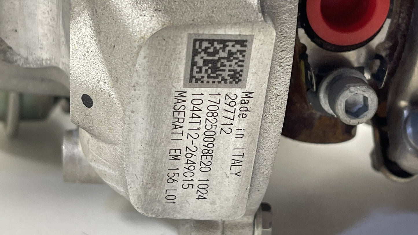 18-23 MASERATI GHIBLI S Q4 DRIVER LEFT FRONT TURBOCHARGER TURBO ASSEMBLY OEM