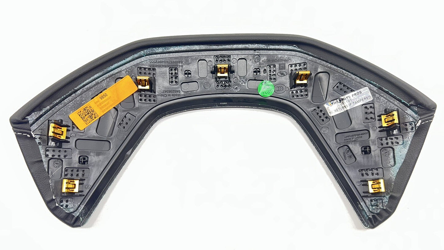 22-24 CADILLAC CT4 BLACKWING DASHBOARD INSTRUMENT CLUSTER COVER TRIM LEATHER OEM
