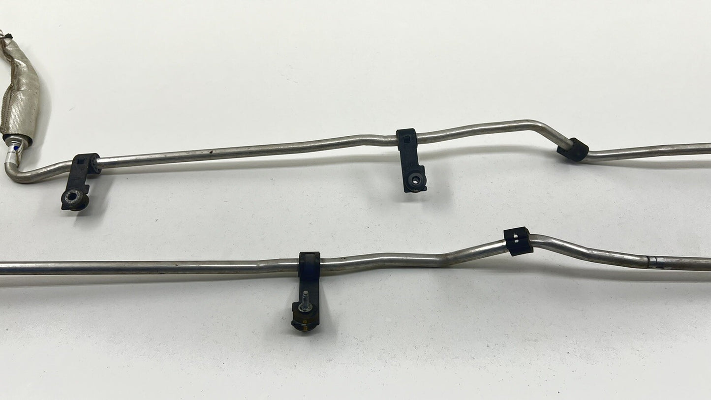 22-24 CADILLAC CT4 V BLACKWING REAR DIFF DIFFERENTIAL OIL COOLER LINE PAIR OEM