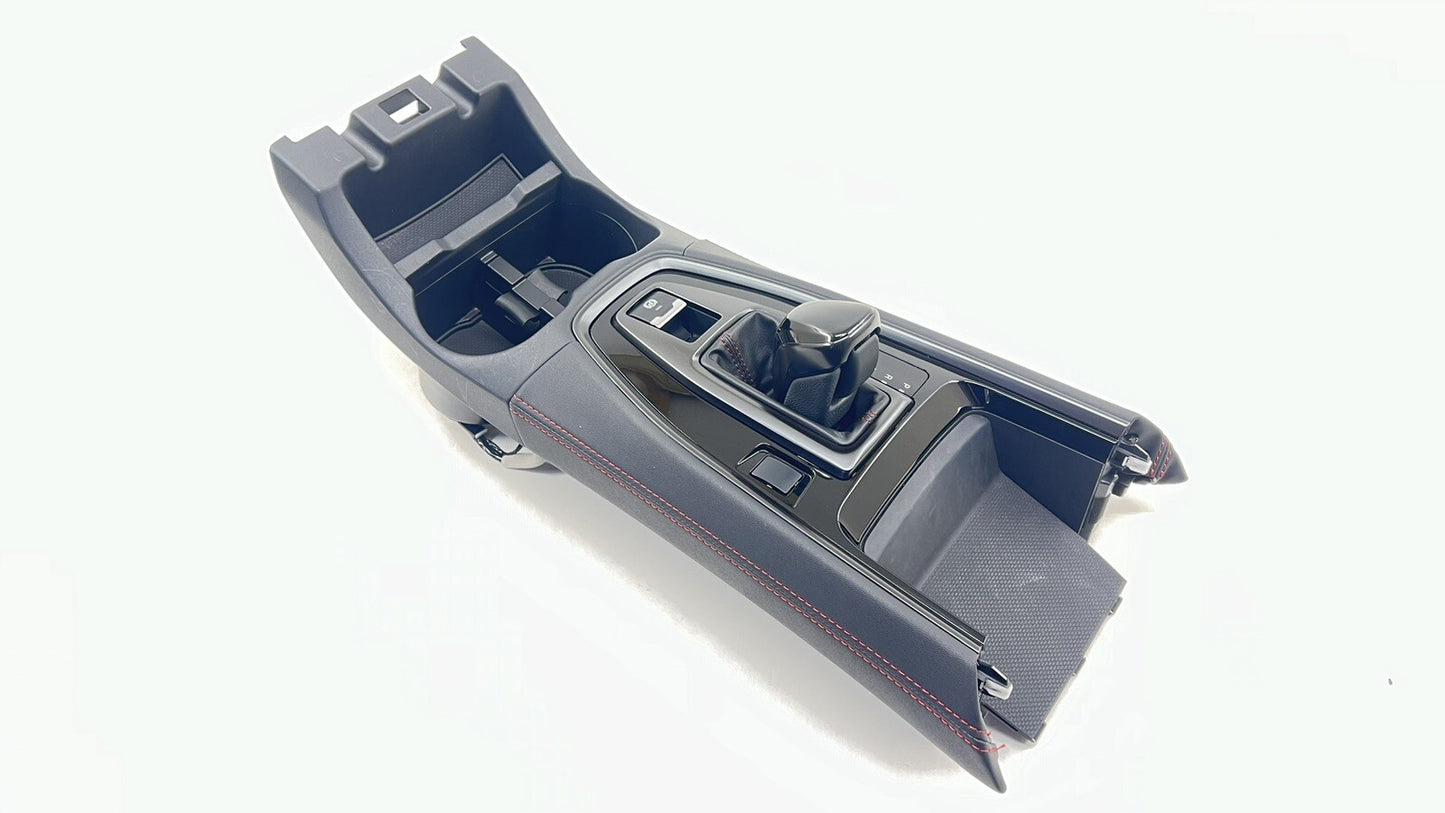 22-25 SUBARU WRX GT CENTER CONSOLE GEAR BOOT SURROUND PANEL CUPHOLDER TRIM OEM