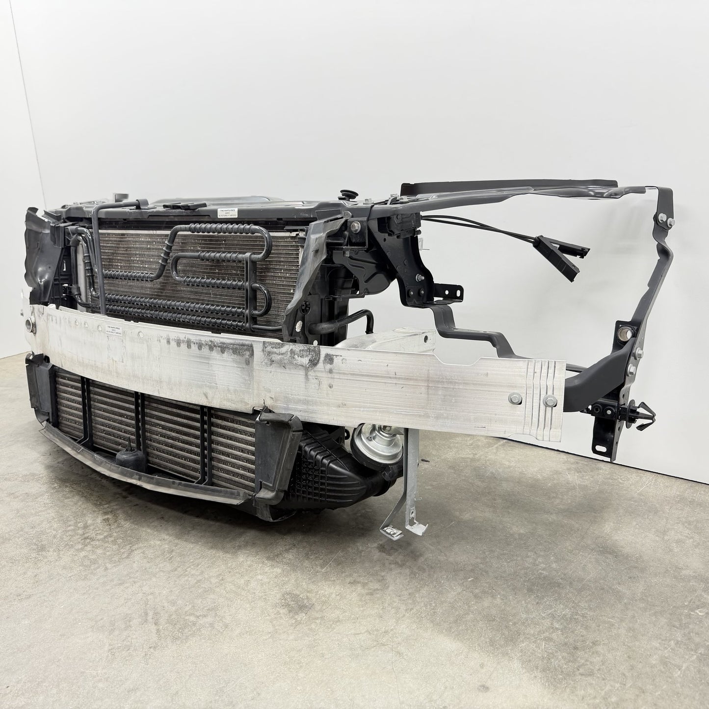 2012-2014 Mercedes C250 W204 Radiator Support Cooling Pack Rebar Assembly OEM