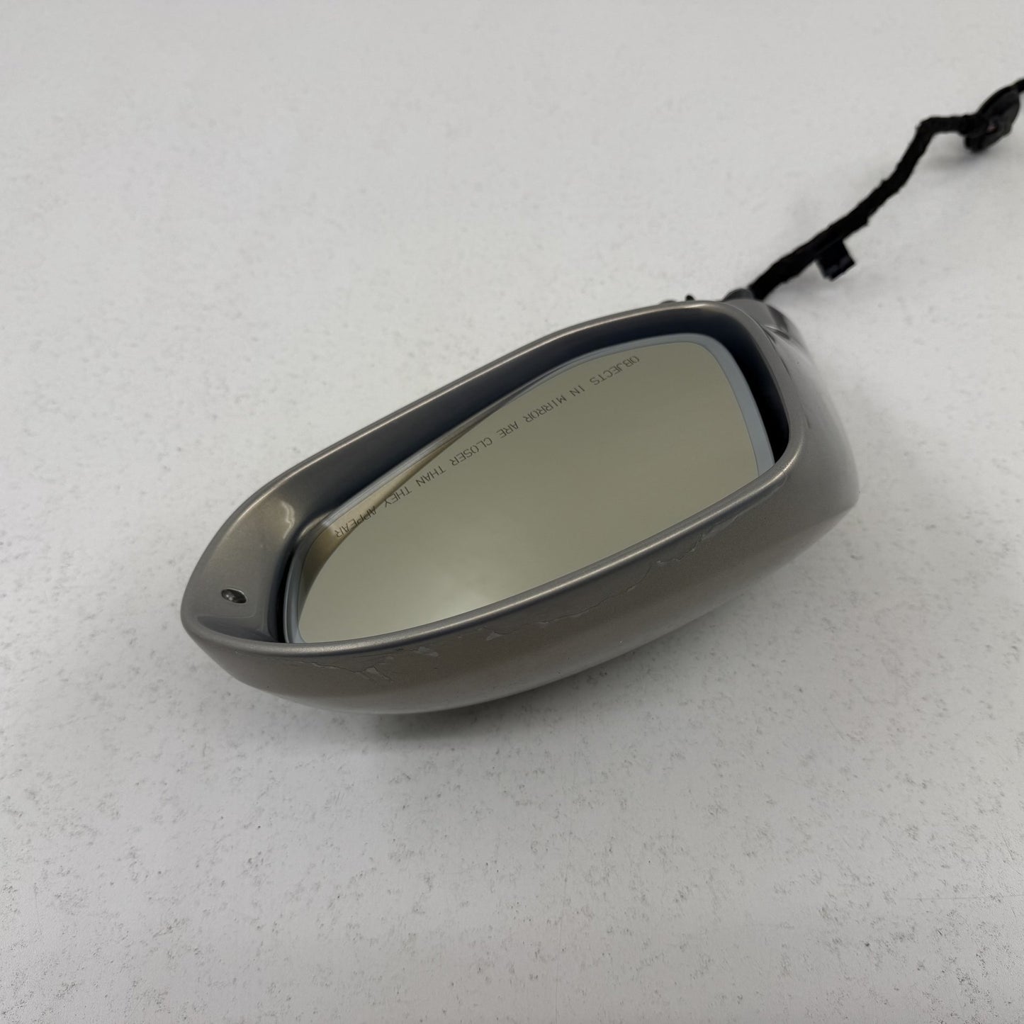 2014-2018 Bentley Flying Spur Right Front Door Mirror Side View Silver OEM