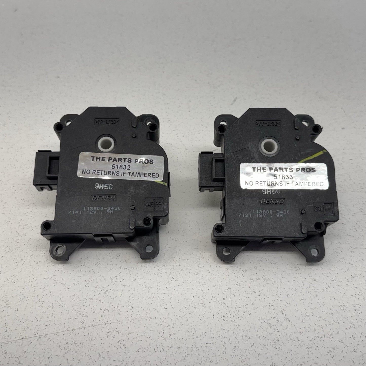 22-26 Toyota GR86 BRZ HVAC Box AC Flap Motor Air Mix Actuator Set OEM