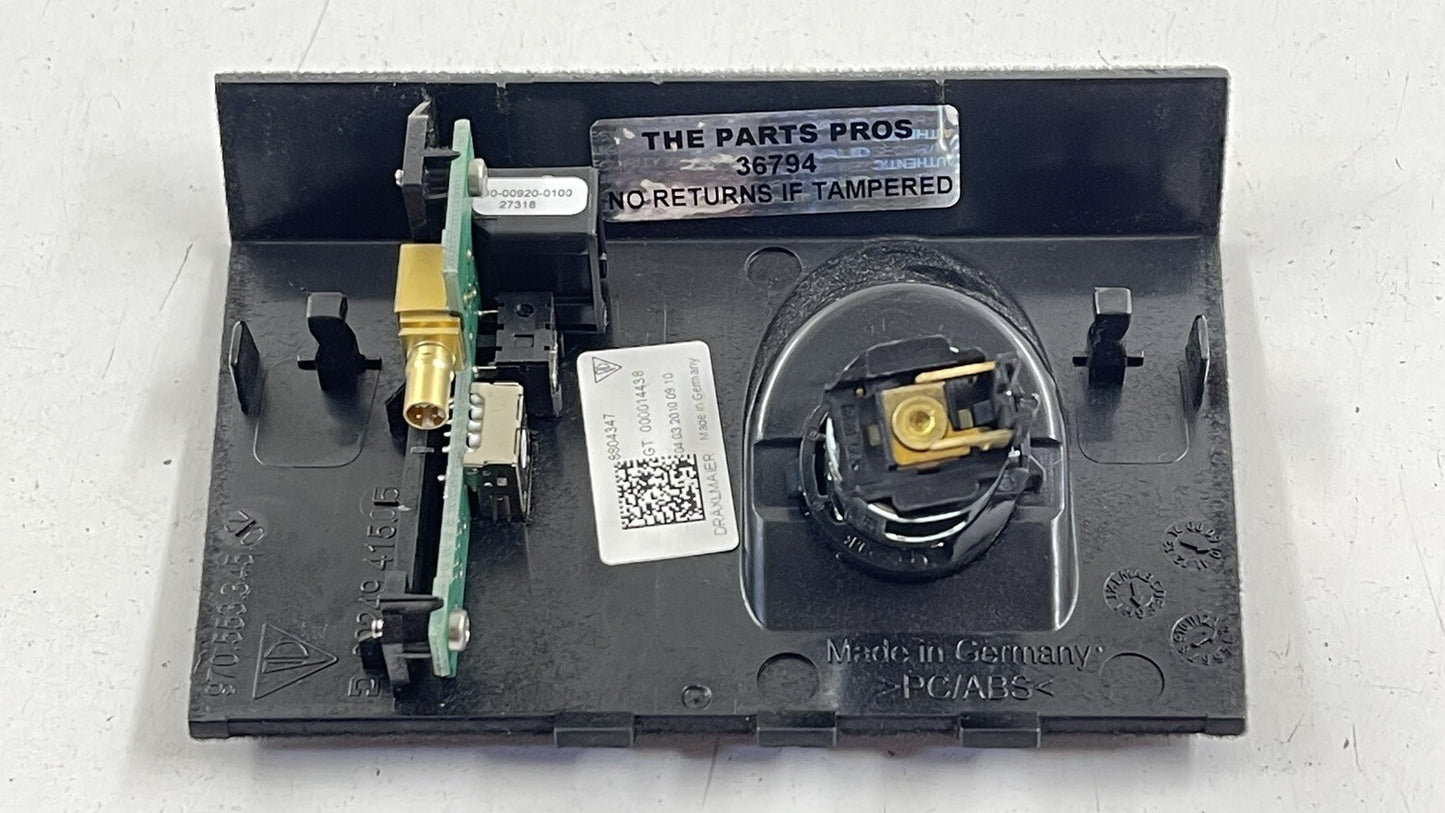 10-16 PORSCHE PANAMERA 12V POWER OUTLET USB PORT AUXILIARY JACK 97055334502 OEM