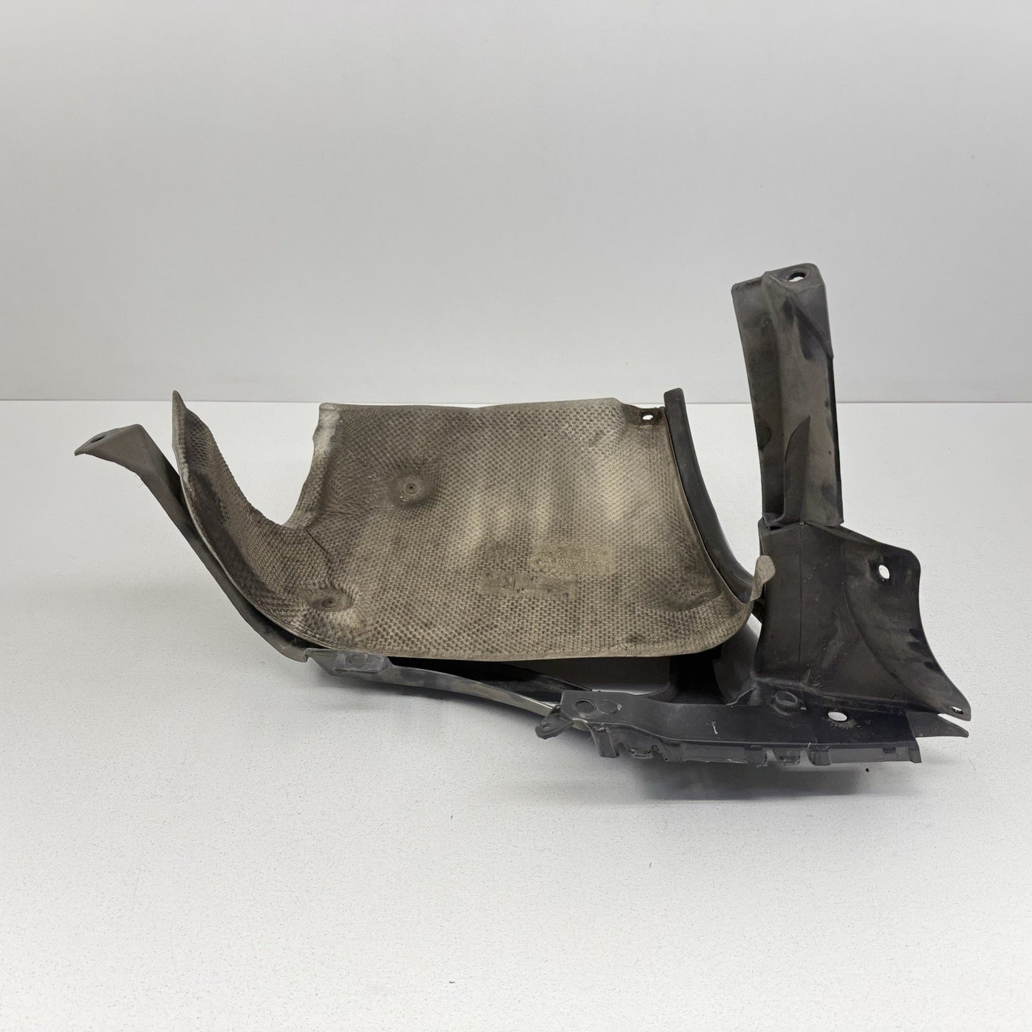 05-08 Porsche 911 997 AWD Right Rear Bumper Bracket Liner Guide Heat Shield OEM