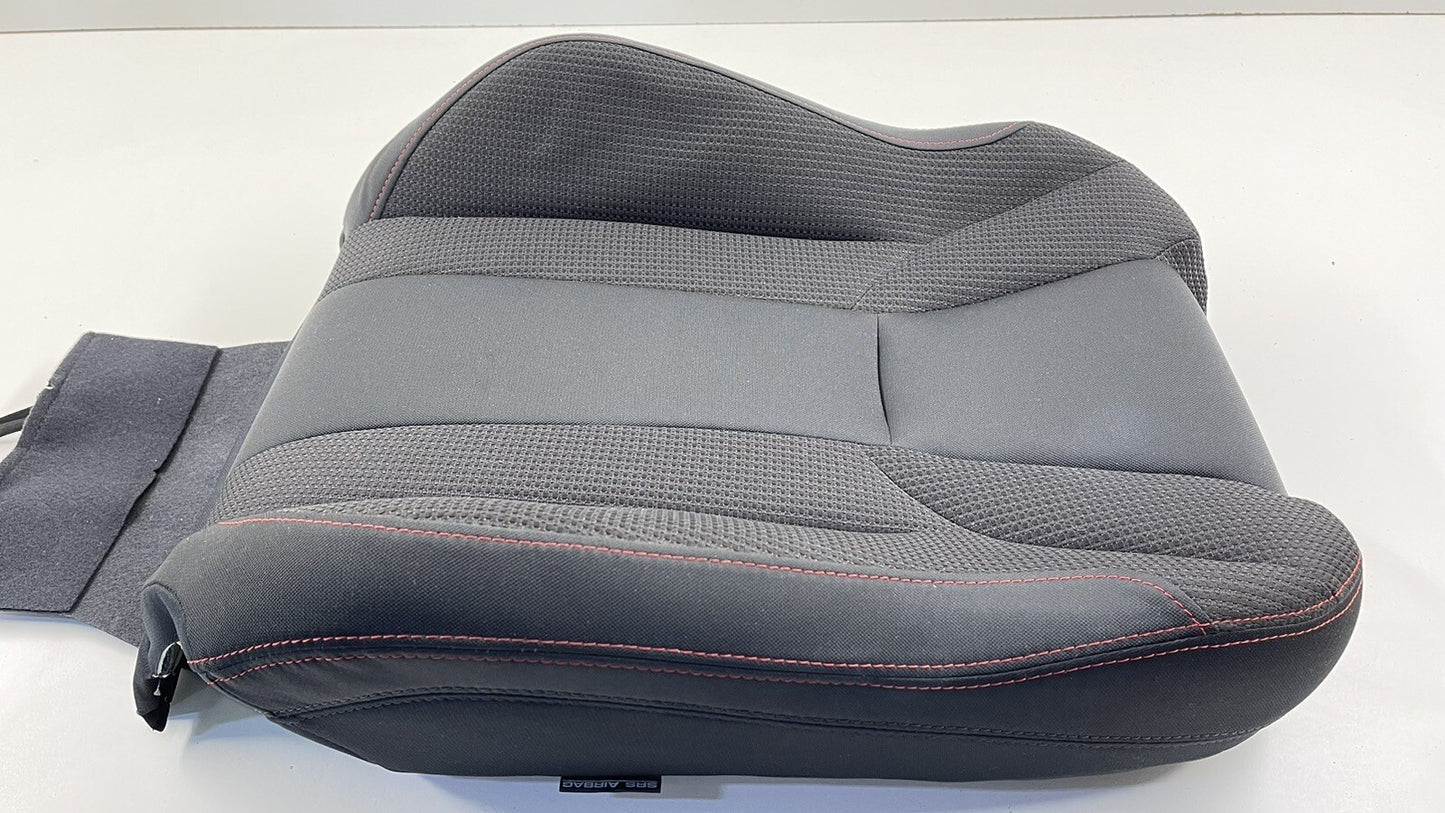 22-23 SUBARU WRX DRIVER LEFT FRONT UPPER SEAT CUSHION COVER CLOTH OEM