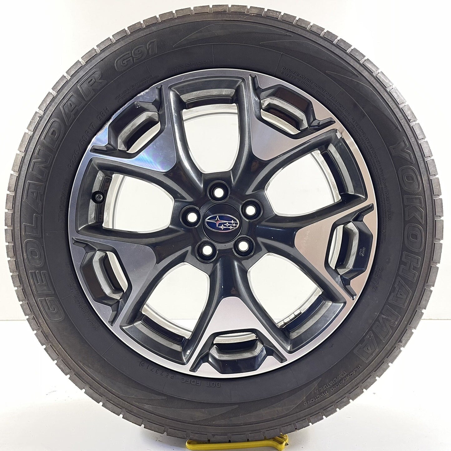 18-20 SUBARU CROSSTREK WHEEL RIM WITH TIRE 17x7 +55 OFFSET FACTORY OEM
