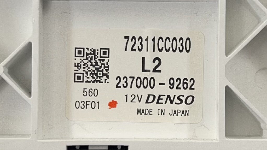 22-26 Toyota GR86 HVAC AC Dual Zone Climate Control Switch Panel 72311CC030 OEM