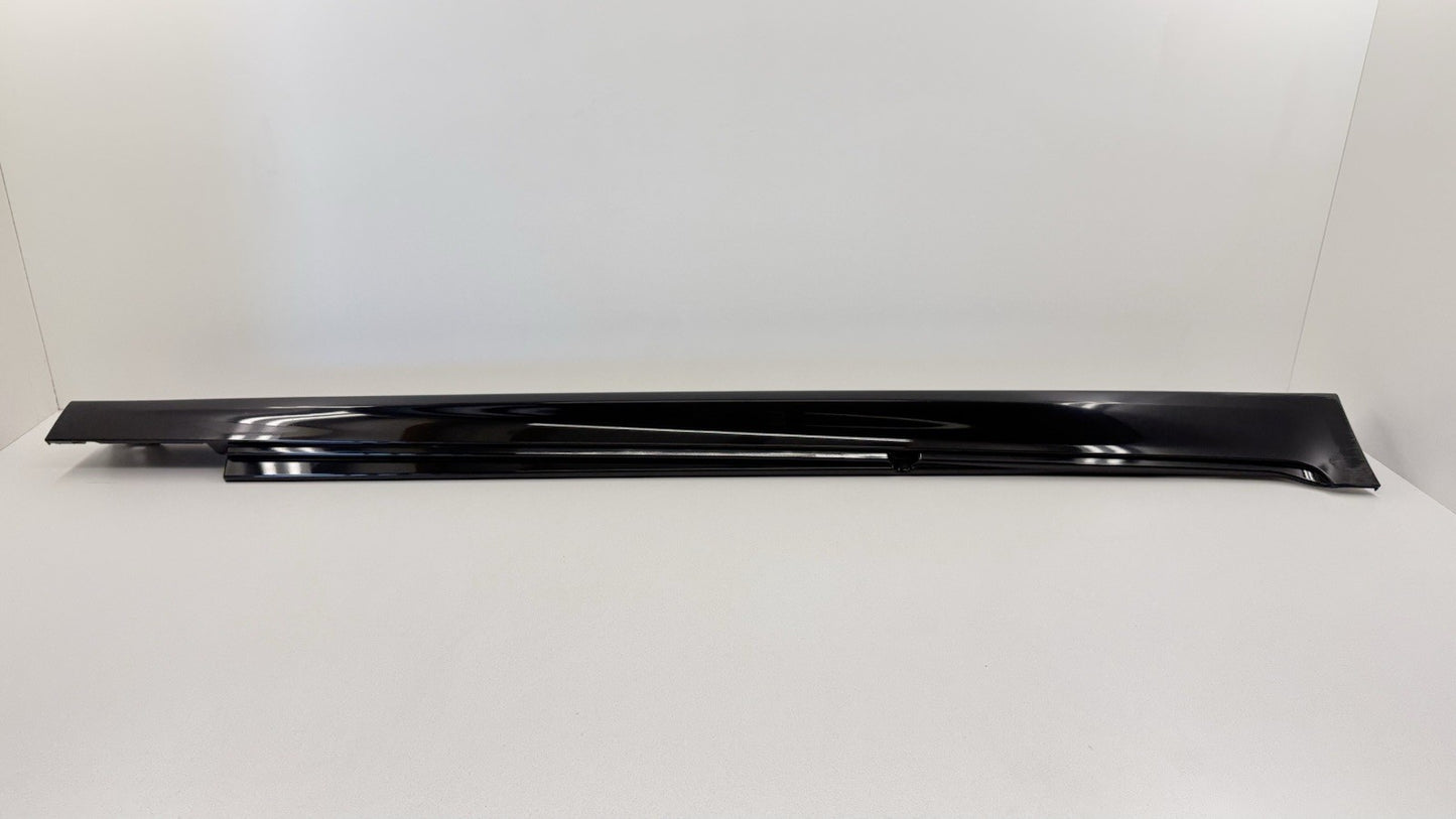 12-16 BMW M5 F10 Passenger Right Side Skirt Rocker Panel Cover Black OEM