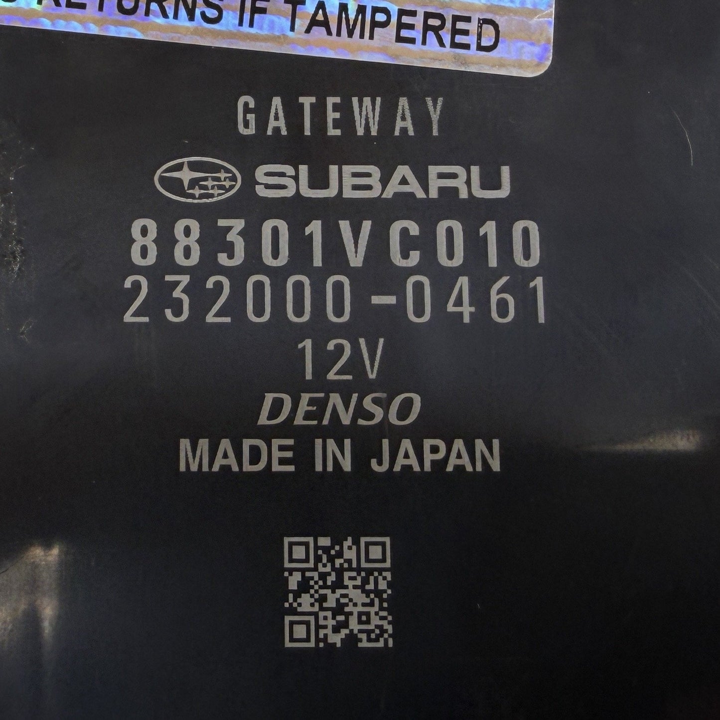 2022 Subaru WRX Manual ECU Cluster Gauge Gateway Keyless Module Key Set OEM