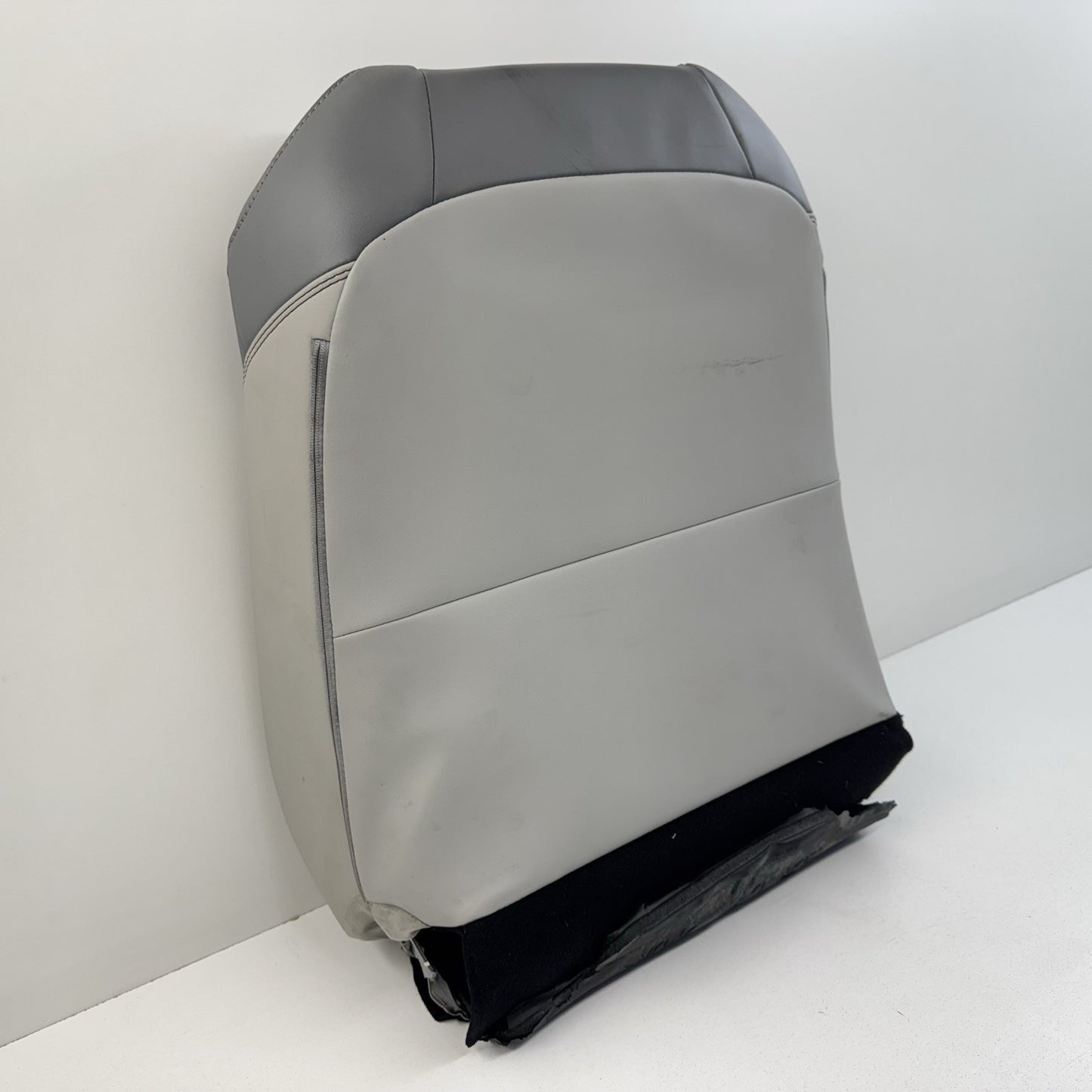 19-25 Toyota RAV4 Driver Left Front Upper Seat Cushion Leather Gray OEM