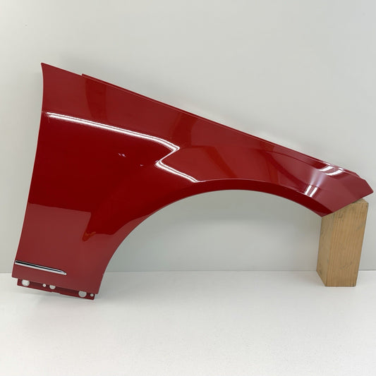 08-14 Mercedes W204 C250 C300 C350 Passenger Right Front Fender Panel Red OEM