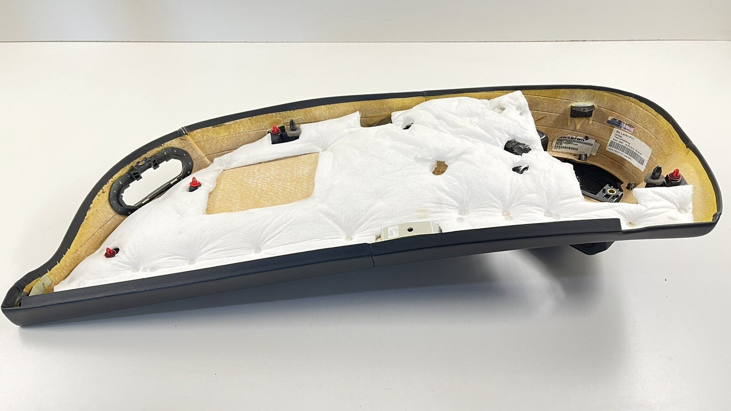 15-17 MCLAREN 650S DRIVER LEFT FRONT DOOR PANEL COVER TRIM 11N2658CP OEM