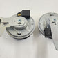 22-23 SUBARU WRX LOW HIGH NOTE PITCH TONE HORN SIREN ALARM SIGNAL PAIR OEM