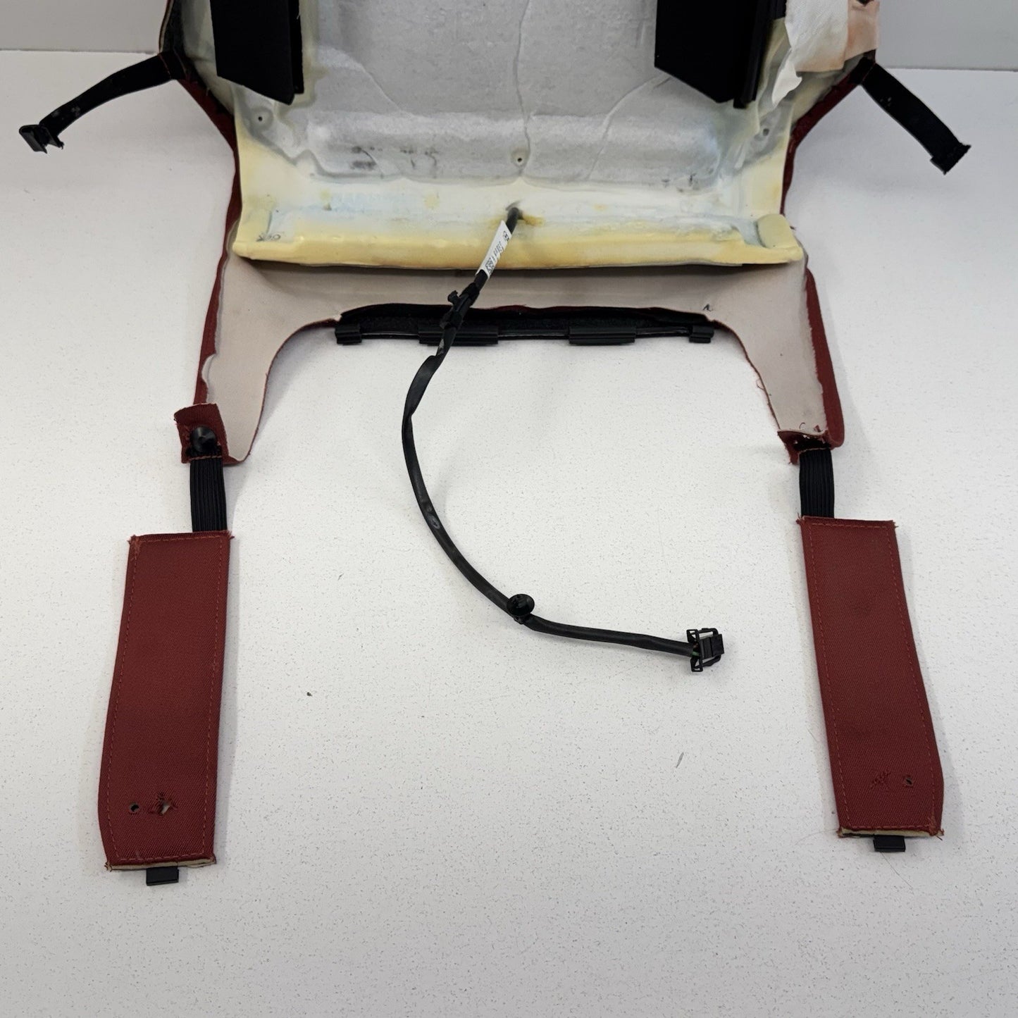 18-24 Audi S4 S5 Passenger Right Front Sport Seat Upper Cushion Magma Red OEM