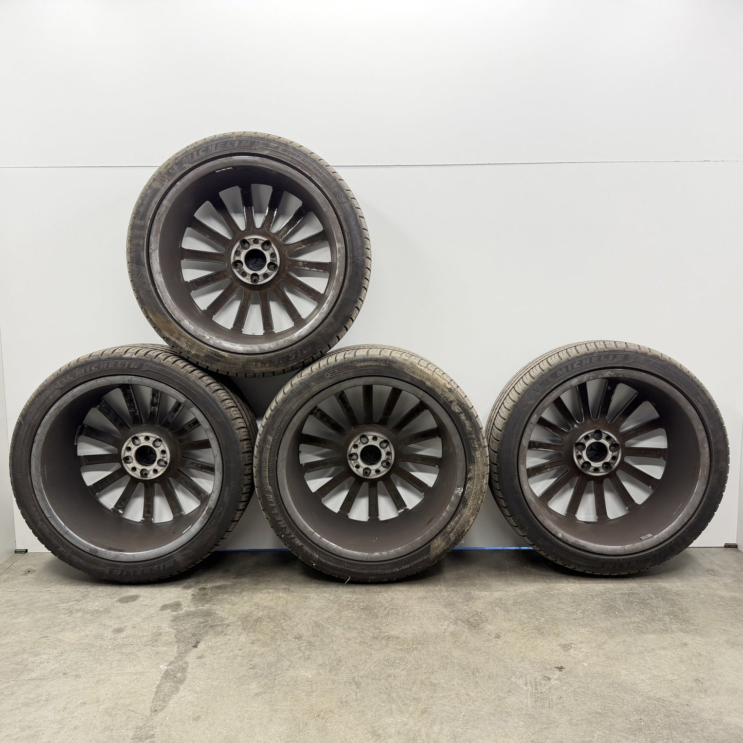 2014-2020 Mercedes S550 W222 AMG 20" Wheels Set Rims &amp; Tires OEM